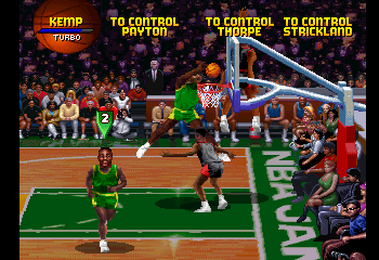 NBA Jam Tournament Edition Screenshot 1